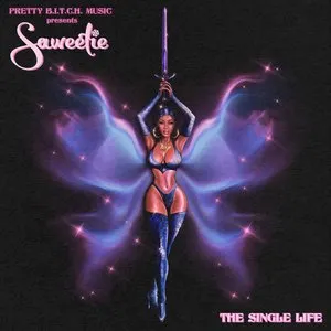 Pochette de THE SINGLE LIFE de Saweetie