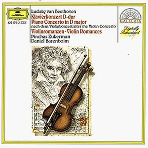 Pochette Piano Concerto in D major / Violin Romances