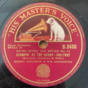 Pochette de Stompin' at the Savoy / If I Could Be With You de Benny Goodman and His Orchestra