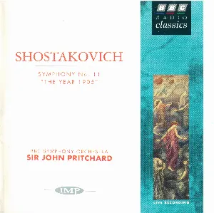 Pochette Symphony no. 11 “The Year 1905”