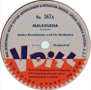 Pochette de Malaguena / Impressions of Basie de André Kostelanetz and His Orchestra