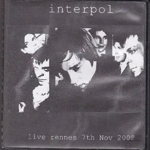 Pochette Live Rennes 7th Nov 2002