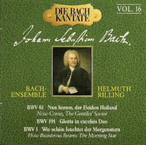 Pochette Die Bach-Kantate, Volume 16: BWV 61, 191, 1