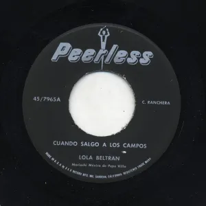 Pochette de Cuando salgo a los campos / Cariño nuevo de Lola Beltrán