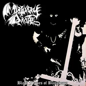 Pochette de Black Flames of Blasphemy de Mortuary Drape