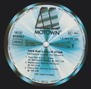 Pochette de Greatest Hits, Volume 3 de The Temptations