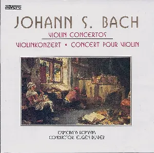 Pochette Violin Concerts, Violin Sonatas, The Art of Fugue