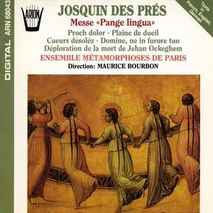 Pochette de Messe "Pange lingua" de Josquin des Prez