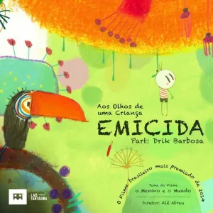 Pochette de Aos Olhos de uma Criança (Tema do Filme "O Menino e o Mundo") de Emicida