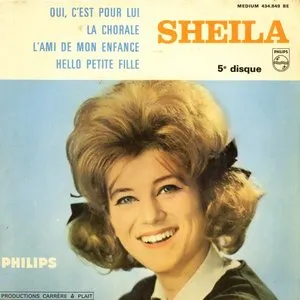 Pochette de Oui, c'est pour lui de Sheila