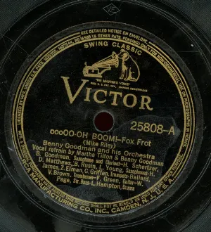 Pochette de Ooooo-OH BOOM! / Always and Always de Benny Goodman and His Orchestra