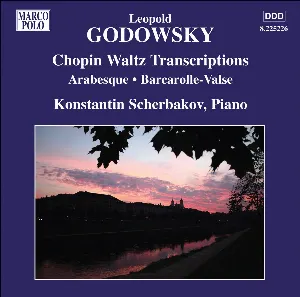 Pochette de Piano Music, Vol. 9: Chopin Waltz Transcriptions / Arabesque / Barcarolle-Valse de Konstantin Scherbakov - Leopold Godowsky