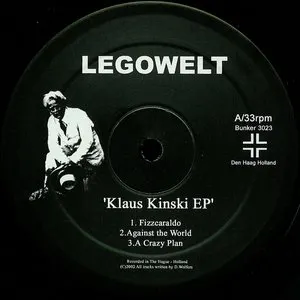 Pochette de Klaus Kinski EP de Legowelt