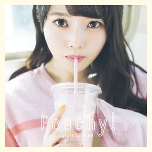 Pochette de Peachy! de Momo Asakura