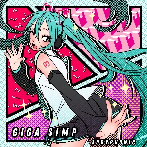 Pochette de Giga Simp de JubyPhonic