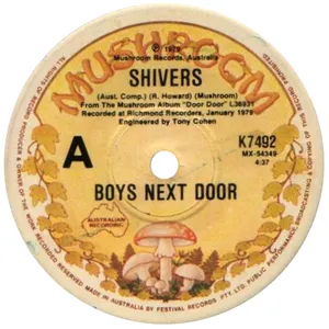 Pochette de Shivers de The Boys Next Door