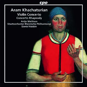 Pochette de Violin Concerto / Concerto Rhapsody de Rheinische Philharmonie - Antje Weithaas - Daniel Raiskin