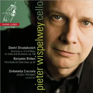 Pochette Dimitri Shostakovich: Concerto nr. 2 in G major for Cello and Orchestra, op. 126 / Benjamin Britten: Third Suite for Cello Solo, op. 87
