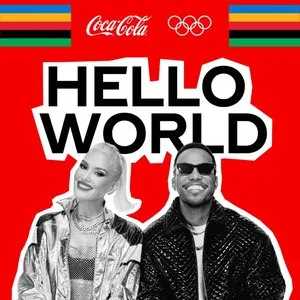 Pochette de Hello World (Song of the Olympics™) de Gwen Stefani - Anderson .Paak