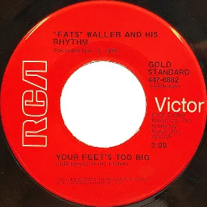 Pochette de Your Feet's Too Big / It's a Sin to Tell a Lie de Fats Waller and His Rhythm