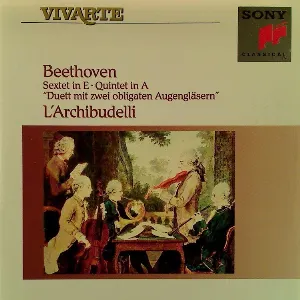 Pochette Beethoven: Sextet in E / Quintet in A / 