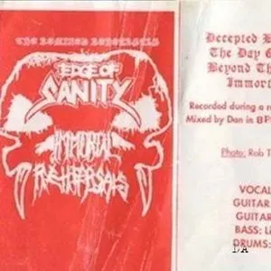 Pochette de The Immortal Rehearsals de Edge of Sanity