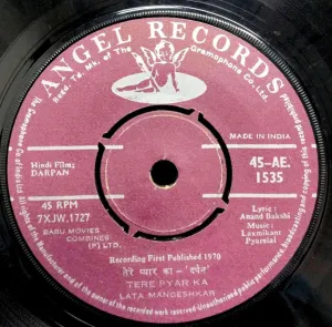 Pochette de Tere Pyar Ka / Bujhado Deepak Hoon de Anand Bakshi - Laxmikant Pyarelal