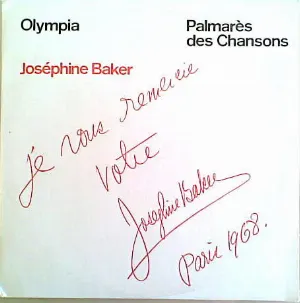 Pochette de Olympia - Palmarès des chansons de Joséphine Baker