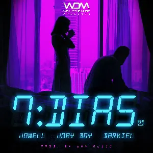 Pochette de 7 días de Darkiel - Jory Boy - Jowell