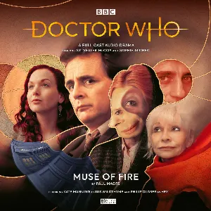 Pochette de Doctor Who: Muse of Fire de Philip Olivier - Sophie Aldred - Paul Magrs - Sylvester McCoy
