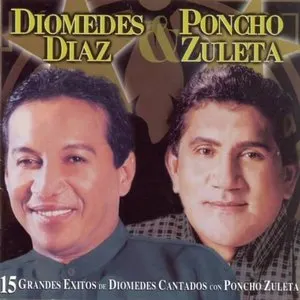 Pochette de Las voces del vallenato de Diomedes Díaz