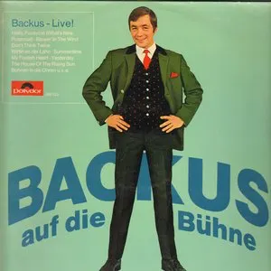 Pochette de Backus auf die Bühne de Gus Backus