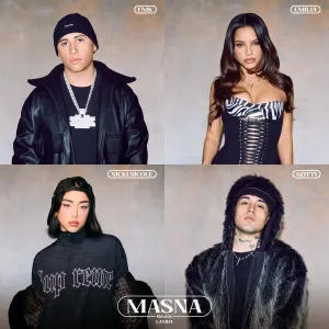 Pochette de MASNA REMIX de Emilia - Tiago PZK - Nicki Nicole