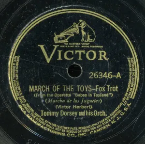 Pochette de March of the Toys / By the River Saint Marie de Tommy Dorsey and His Orchestra