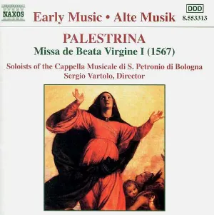 Pochette de Missa de Beata Virgine I de Sergio Vartolo - Giovanni Pierluigi da Palestrina