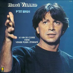 Pochette de P’tit Brun de Hervé Vilard