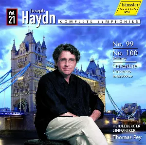 Pochette de Complete Symphonies Volume 21, Symphony No. 99 & Symphony No. 100, L'incontro improvviso de Heidelberger Sinfoniker - Thomas Fey - Joseph Haydn
