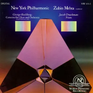 Pochette Rochberg: Concerto for Oboe and Orchestra / Druckman: Prism