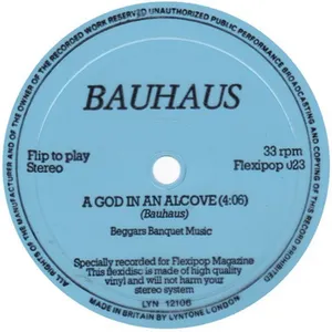 Pochette de A God in an Alcove de Bauhaus