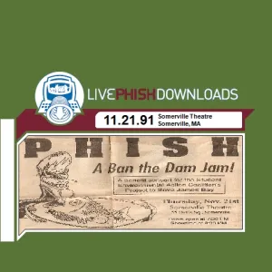 Pochette de 1991-11-21: Somerville Theatre, Somerville, MA, USA de Phish