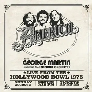 Pochette de Live From the Hollywood Bowl 1975 de America