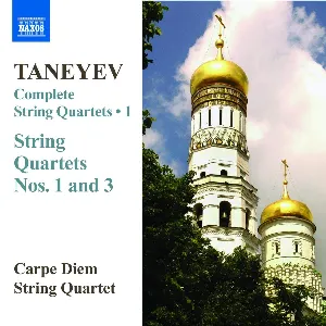 Pochette de Complete String Quartets 1 de Sergei Taneyev