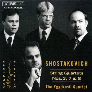 Pochette String Quartets nos. 3, 7 & 8