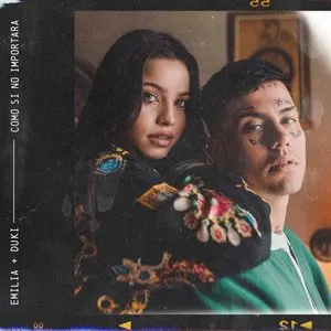 Pochette de Como si no importara de Emilia - Duki