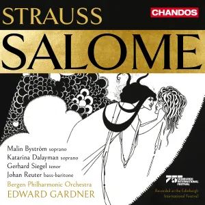 Pochette de Salome de Richard Strauss - Edward Gardner - Bergen filharmoniske orkester