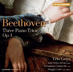 Pochette Three Piano Trios, op. 1