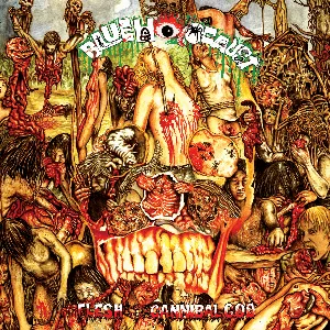 Pochette de Flesh for the Cannibal God de Blue Holocaust