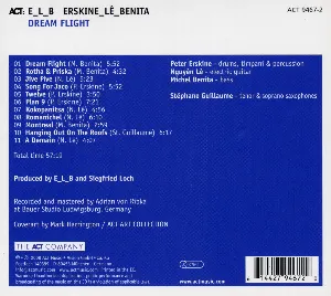 Pochette de Dream Flight de Nguyên Lê - Peter Erskine
