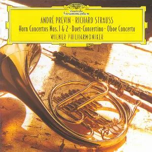 Pochette Horn Concertos 1 & 2, Duet Concertino, Oboe Concerto