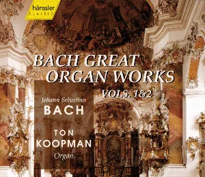Pochette de Great Organ Works Vols. 1 & 2 de Johann Sebastian Bach - Ton Koopman